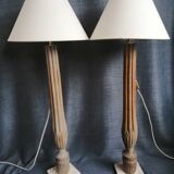 Paire de lampes esprit Louis XVI