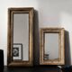 Pair of antique gilded mirrors – French house spirit & wall gallery