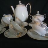 German porcelain coffee set Oscar Schaller (1921 - 1935)