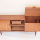 Enfilade scandinave, ouverture sur le plateau, vintage 50 60