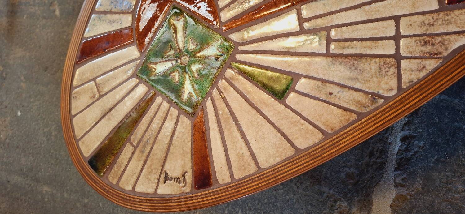 Ceramic coffee table