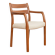Mid-Century Danish Teak Armchair from EMC Møbler, 1970s.