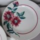 5 vintage dessert plates from Sarreguemines model Monceau 231129