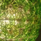 Ceiling lamp with Murano glass flowers. Italy, 1960s