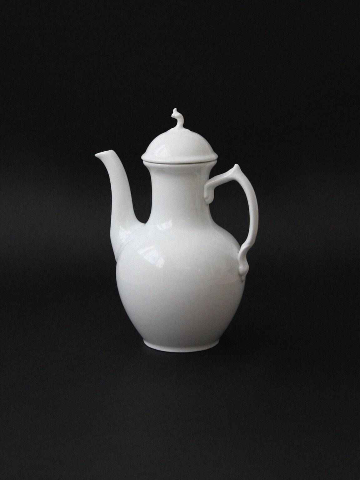Royal Copenhagen White Porcelain Teapot