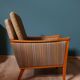 Fauteuil club, Casala, Allemagne années 1960