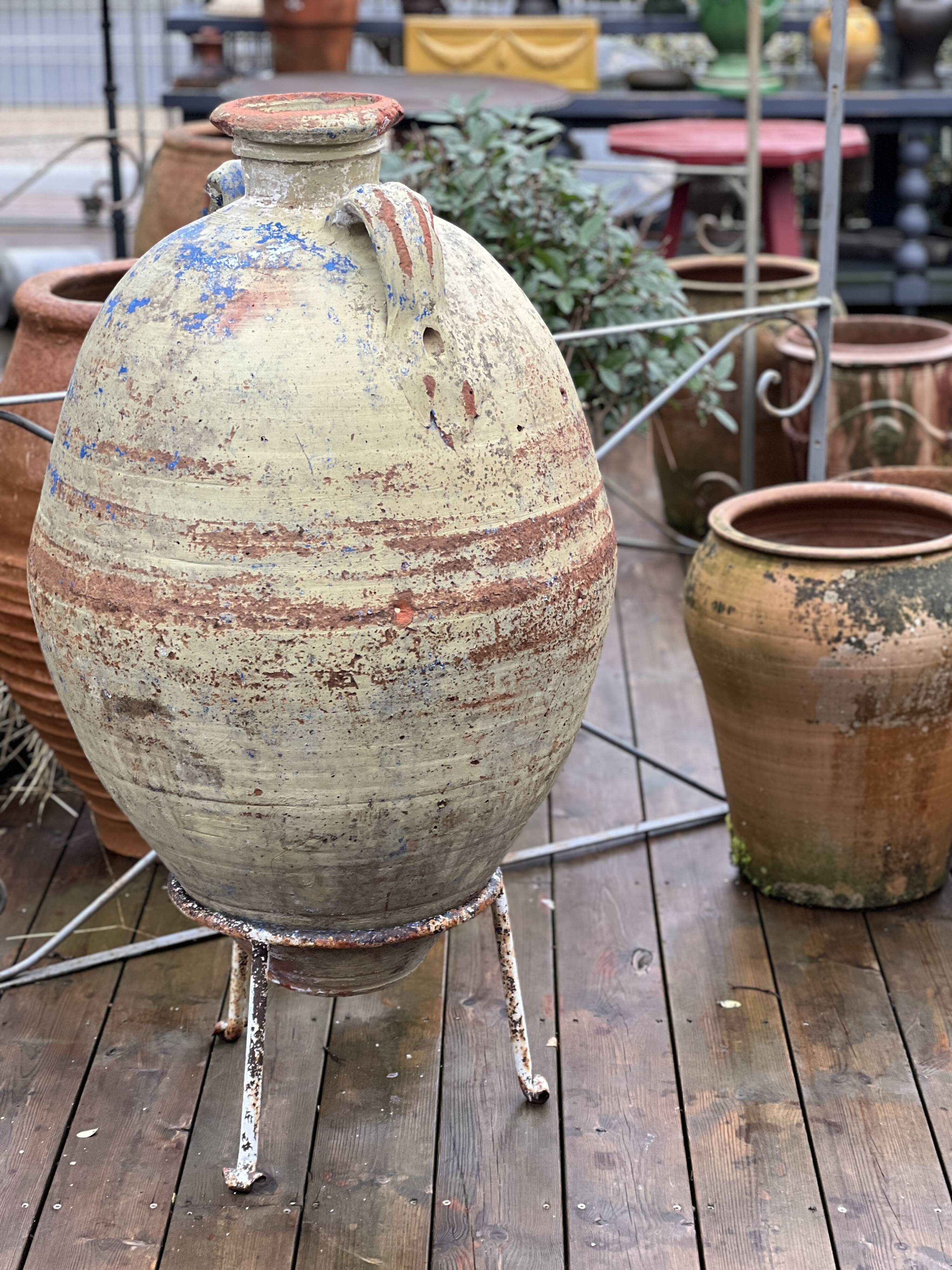 Terracotta amphora