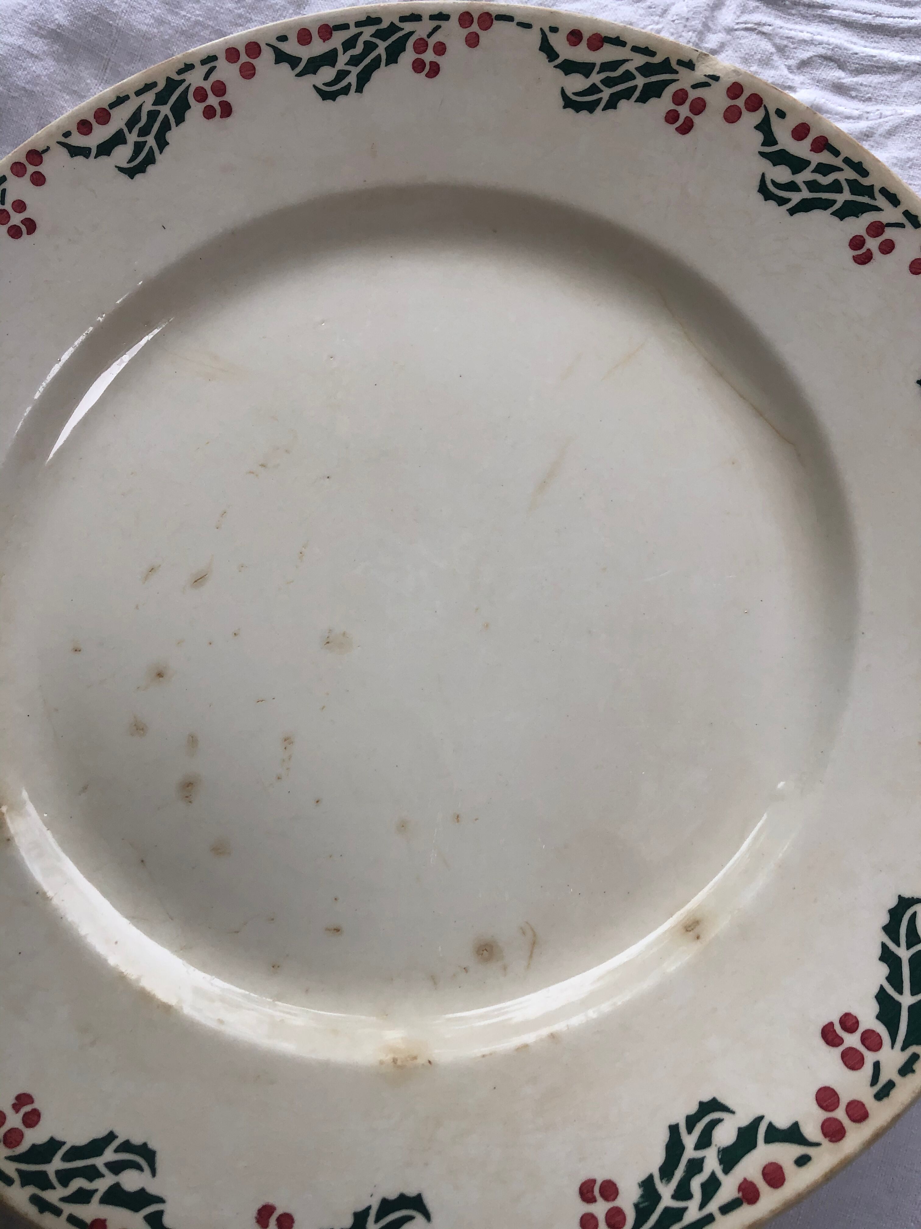 Round dish - faïence Choisy-le-Roi Hippolyte Boulenger