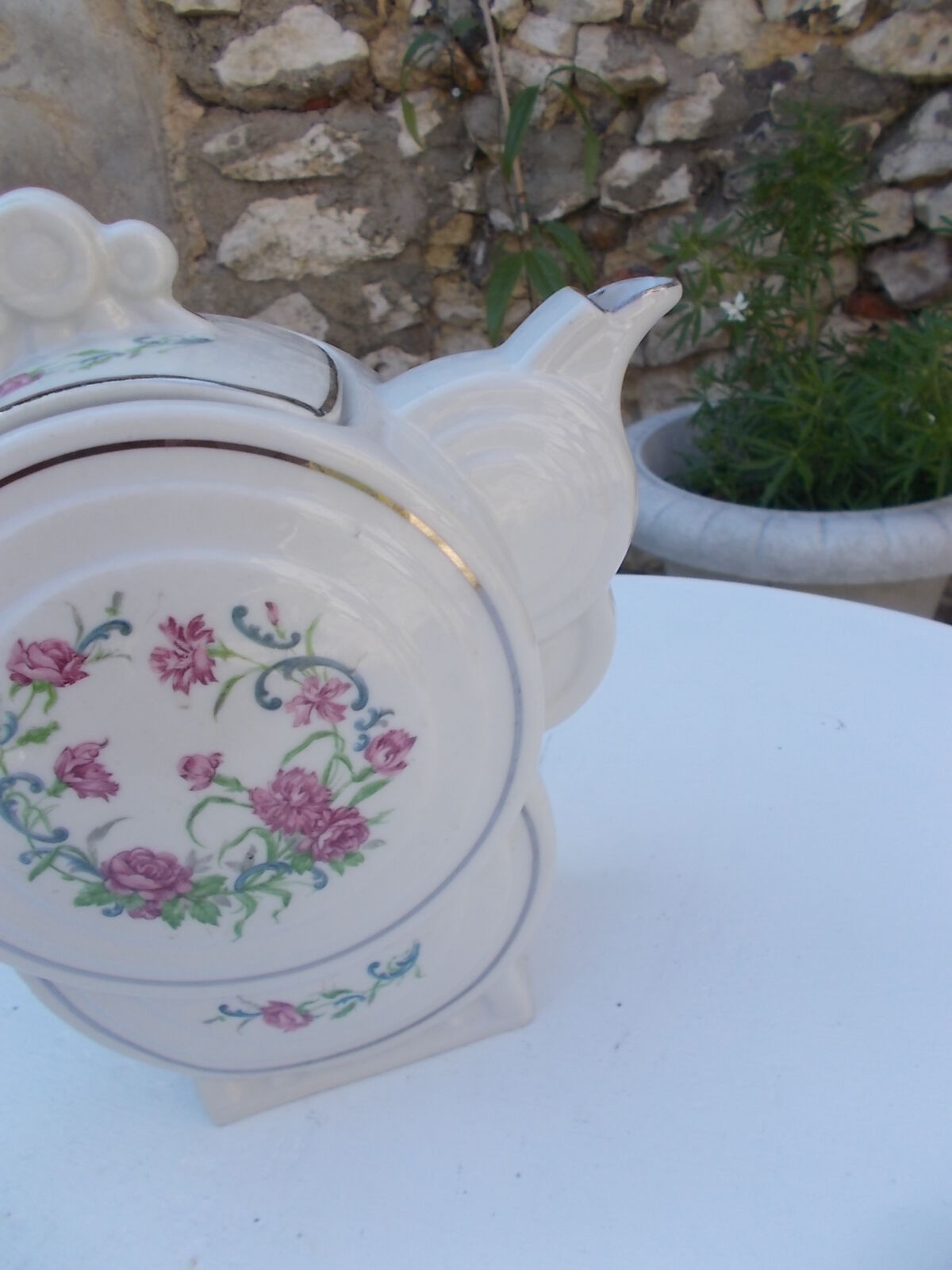 Coffee or tea service C T A France art deco