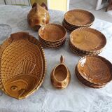 Duvernay ceramic complete fish service
