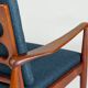 Fauteuil en teck, années 60