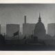 Rosine nusimovici, toits de paris depuis beaubourg, 1978. tirage argentique