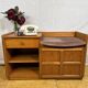Mid-century retro vintage teak telephone seat by Nathan 1960–1970
