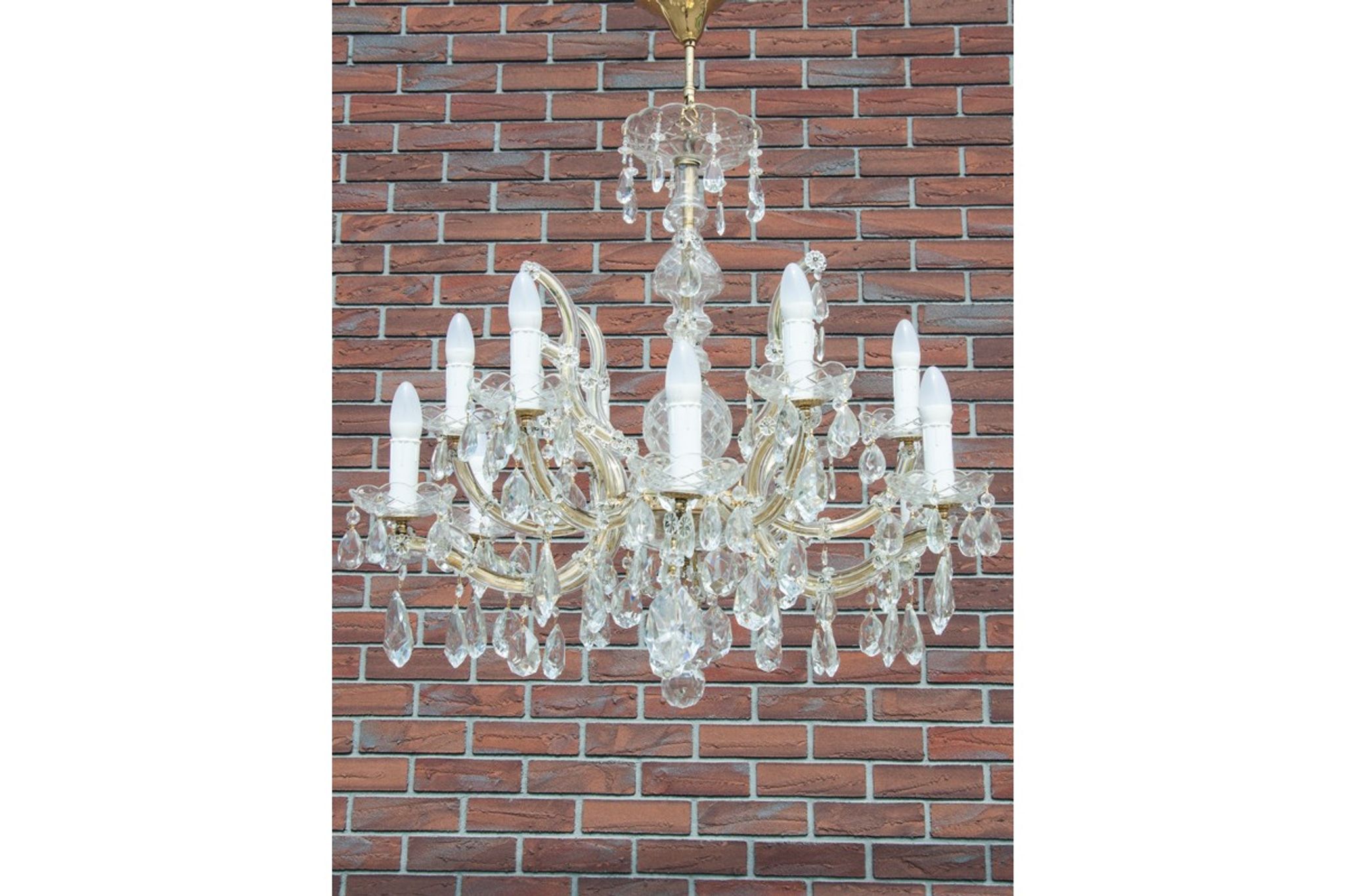 Crystal chandelier, France, first half of the 20th century