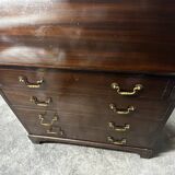 Commode scribane en acajou - grande bretagne début xx e