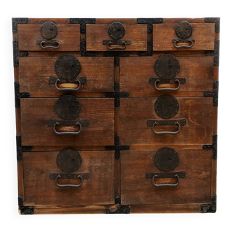 Meuble de métier Tansu Japon XIXe