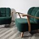 Mid century armchairs