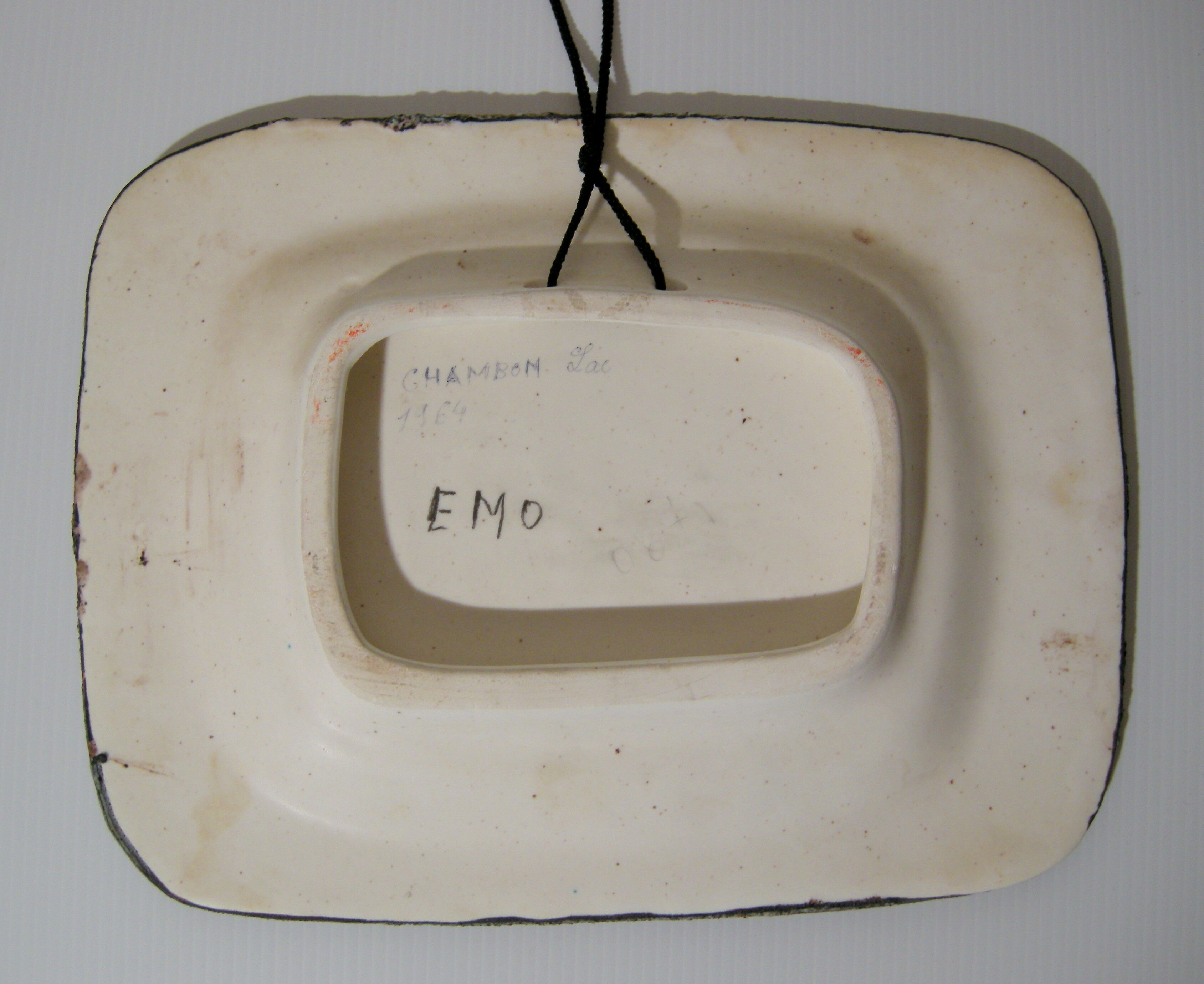 Vintage ceramic wall decoration 1960