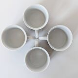 Memphis-style porcelain coffee service, Burg Lindau, 1980s