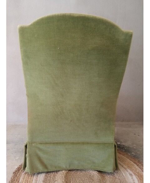 Green toad armchair