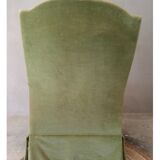Green toad armchair