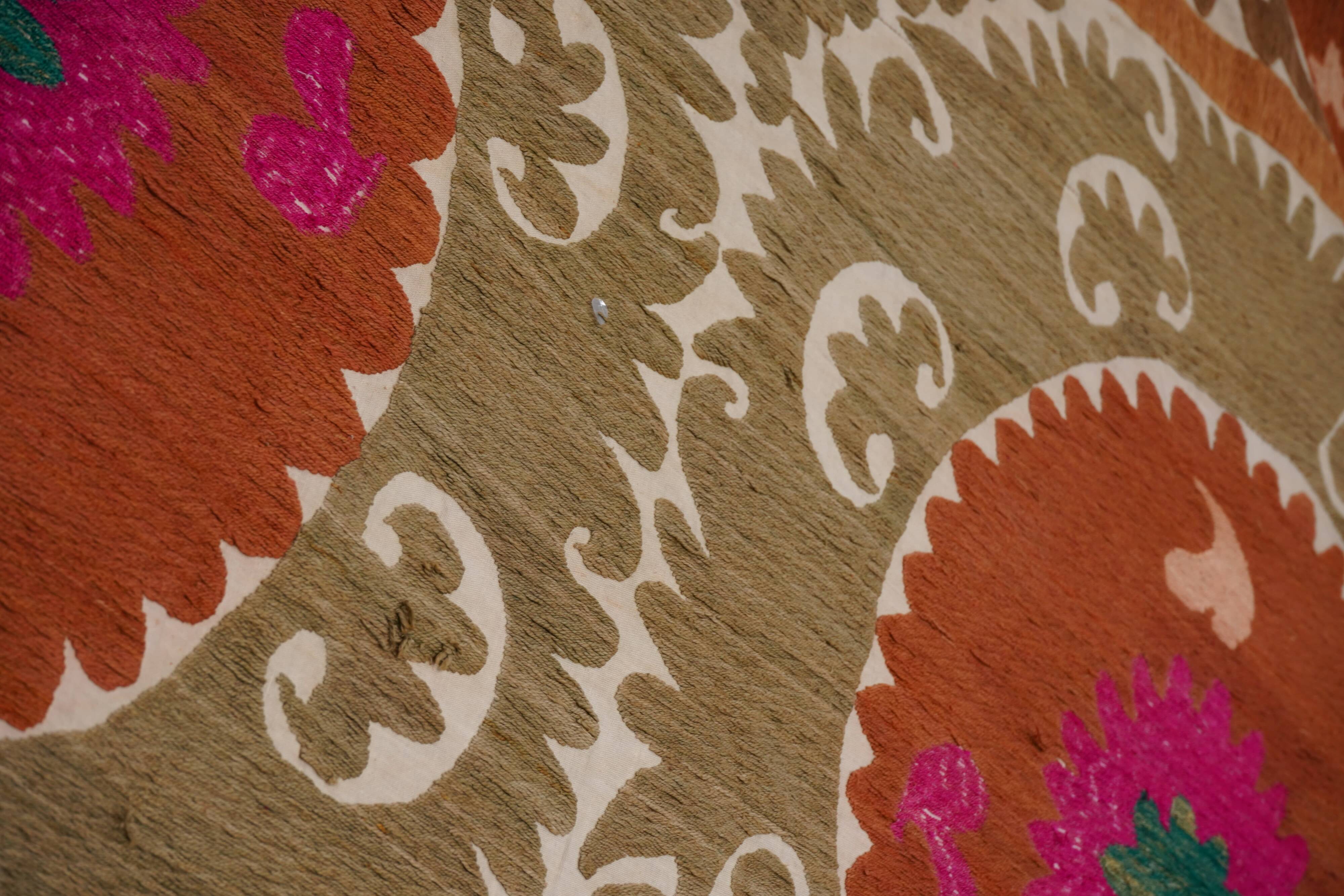 Hand-knotted rug, vintage Turkish rug 210x315 cm