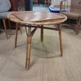 Rattan coffee table
