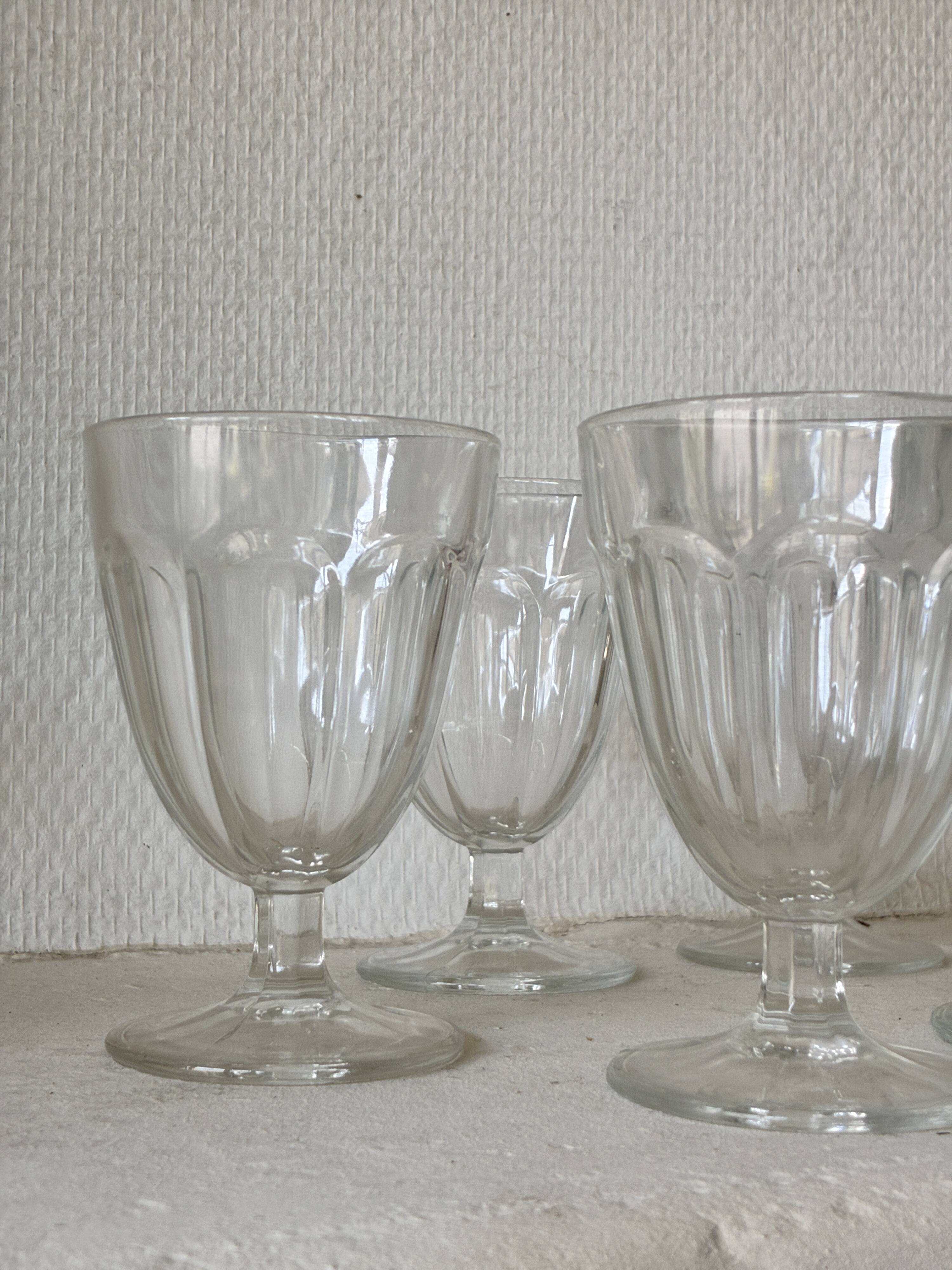 Many faceted glasses