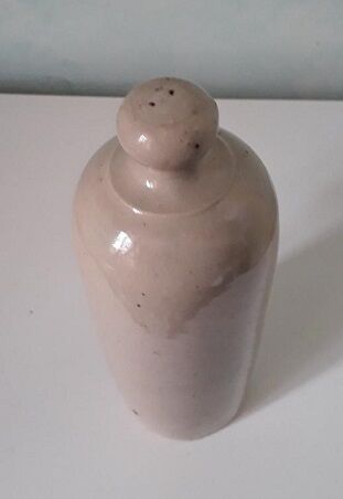 Bottle water bottle in sandstone