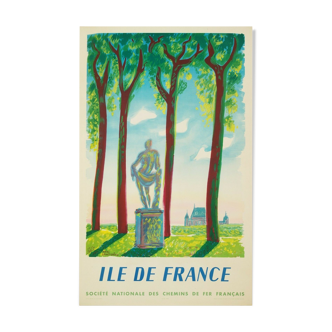 Affiche Ile de France