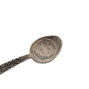 Cuillère à sel en argent, Mexique, années 1950