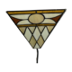 Art Deco style stained glass wall light
