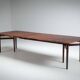 Arne Vodder model 201 large dining table in rosewood Sibast Denmark 1960