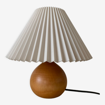 Lampe de chevet en bois massif