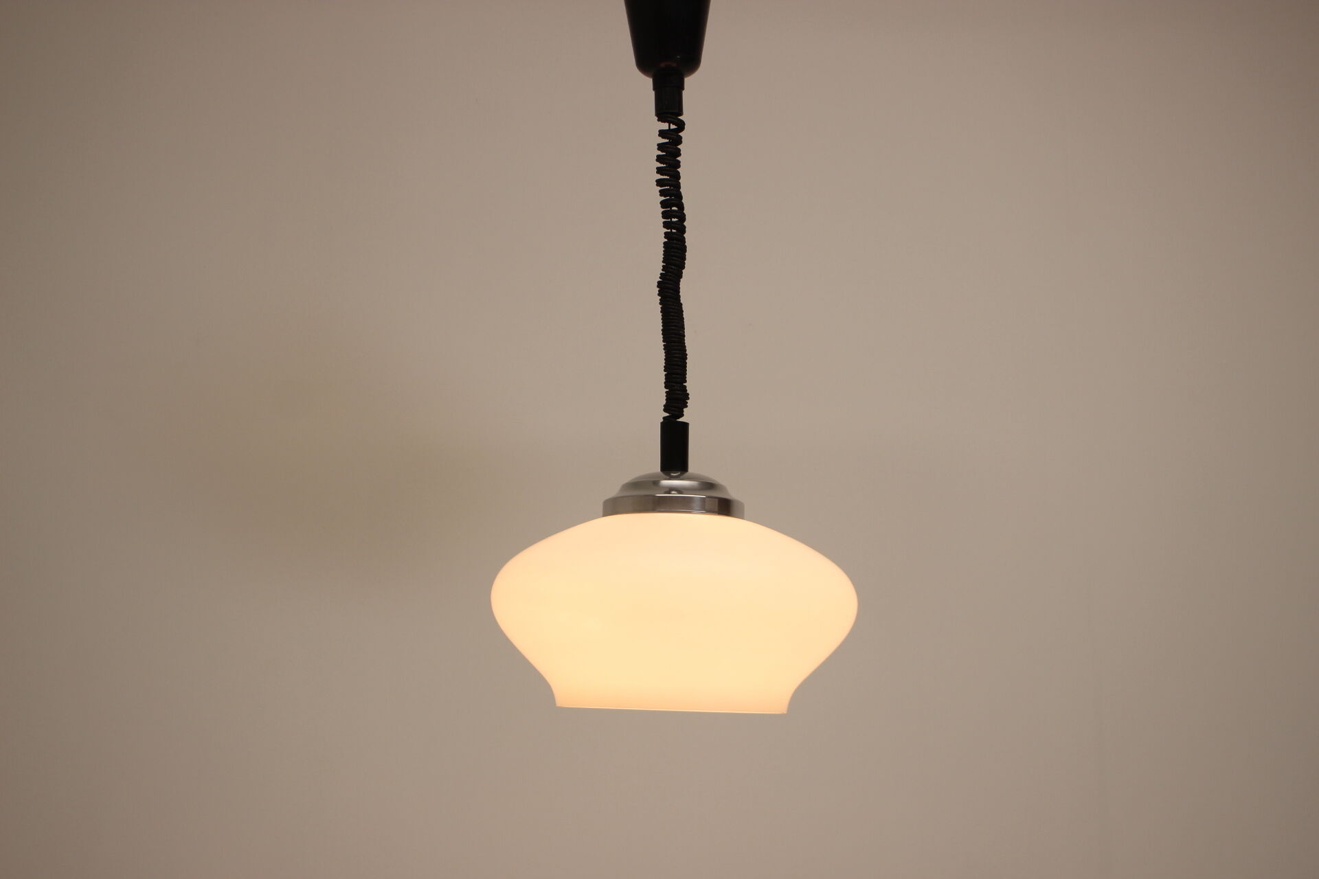 Mid-century adjustable chandelier, 1970's