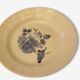 Dessert Maufacture Diguoin Sarguemine blue flowers pattern earthenware plate