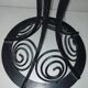 Lampadaire fer battu art déco 1930