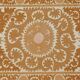 Hand-knotted rug, vintage Turkish rug 111x129 cm