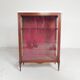 Mahogany display cabinet with marble top, 1920s
