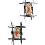 Pair of wall lights by Tom Ahlstrom & Hans Ehrlich, Sweden 1960