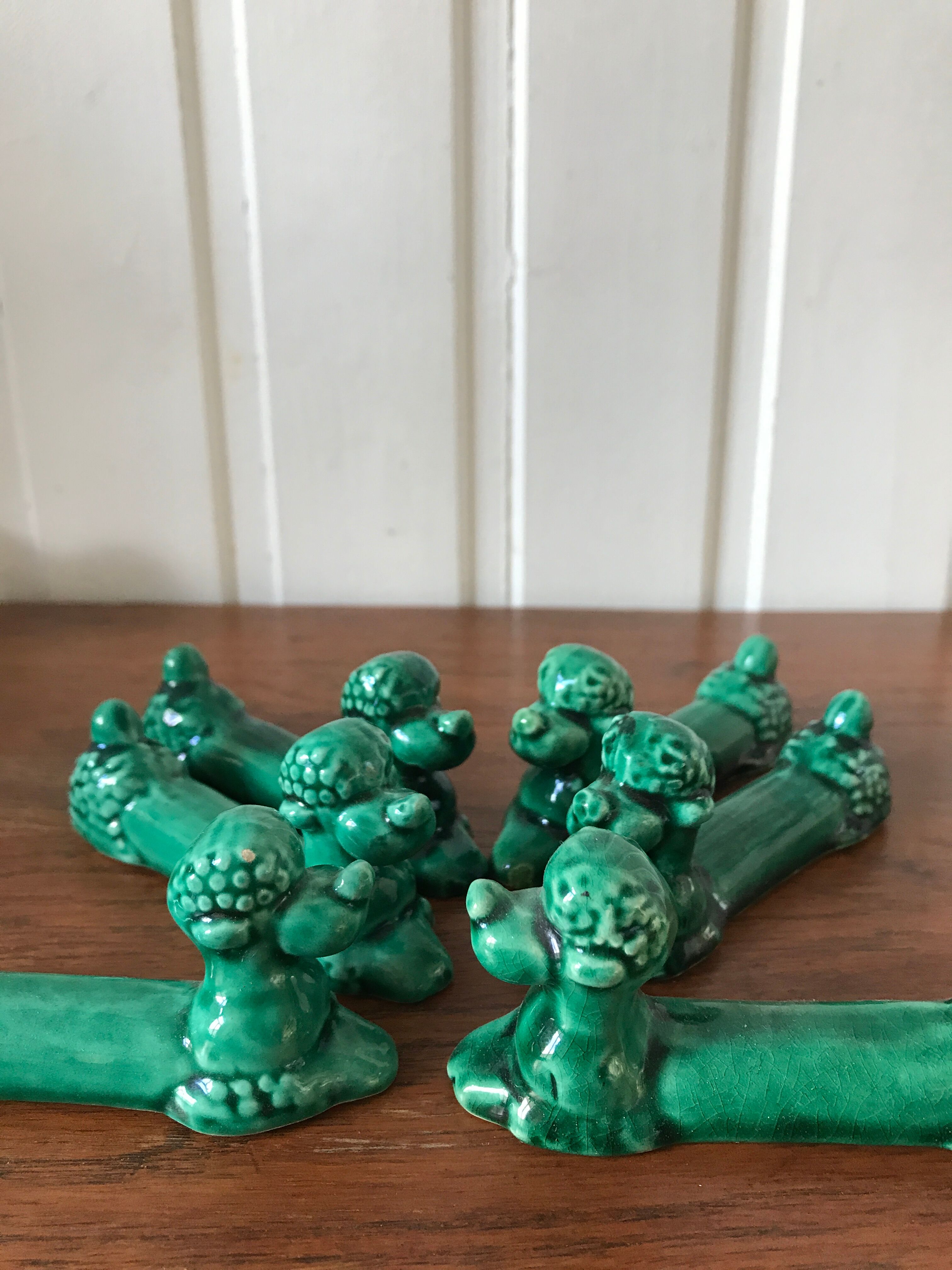 Knife holders dog poodle