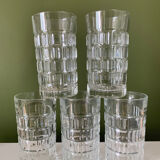 Orange juice glasses