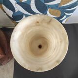 Alabaster lamp base