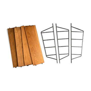 Product BHV Shelf Set oak string 1960s L120cmx 20cm