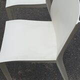 2 chairs Philippe starck slick -slick