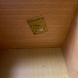 Antique bedside table. Furniture number 252. Wooden table. Wood La.