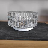 Round glass ceiling light