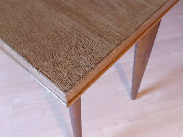 Dining table or desk sam demi-siècle edition 50s solid wood