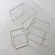 Ensemble de trois tables gigognes design Max Sauze 1970