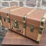Vintage travel trunk 1900s